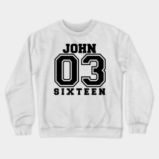 John 3 16 Crewneck Sweatshirt